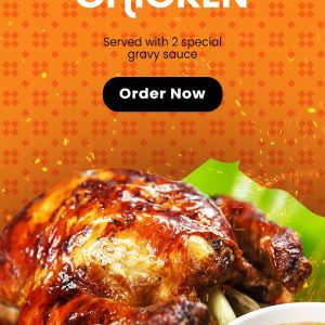 WHOLE GRILLED CHICKEN