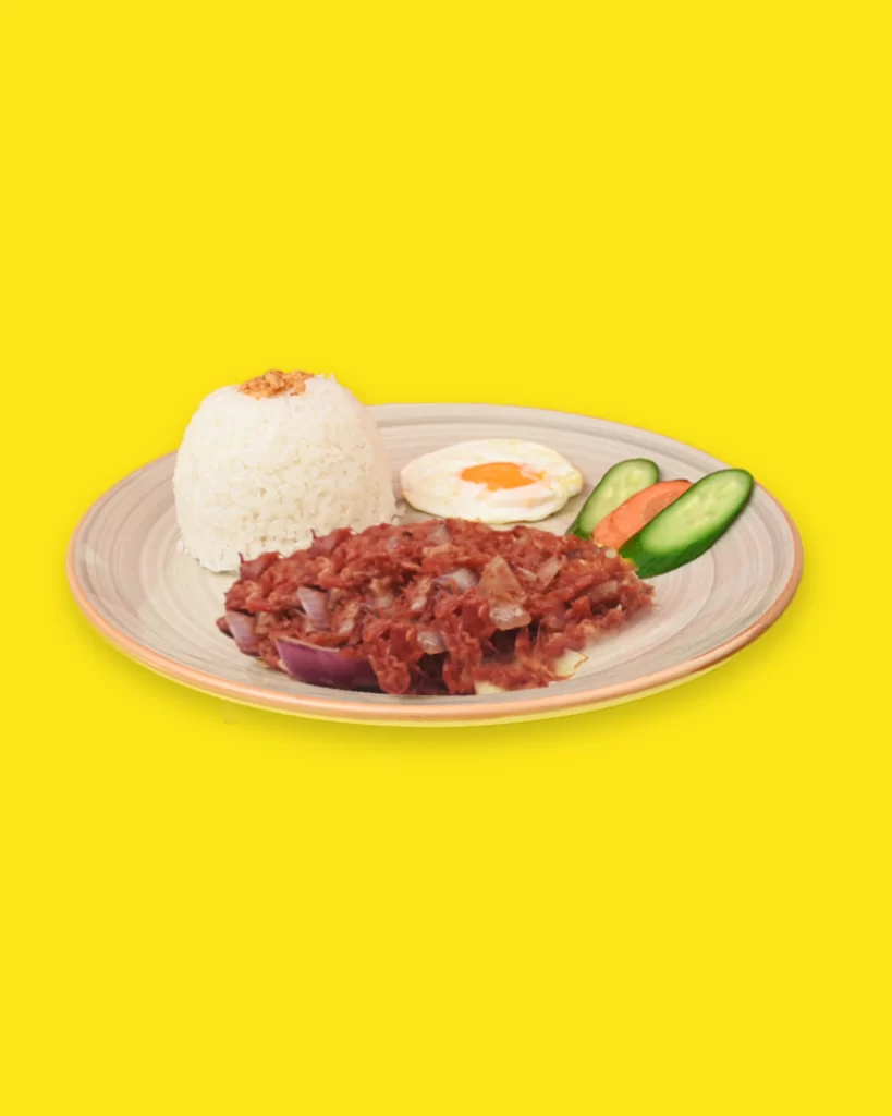 CORNED BEEF SILOG